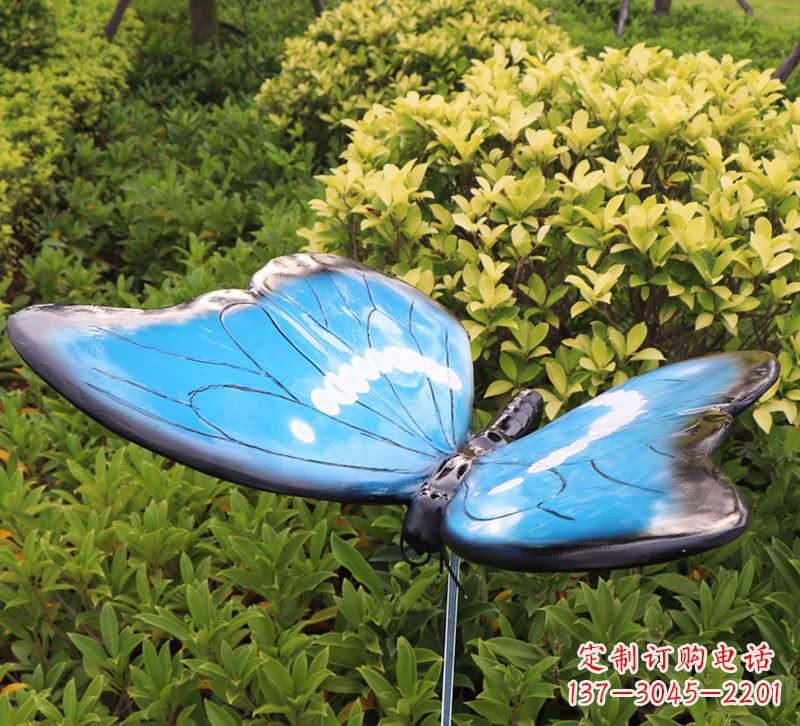 温州自然美妙的蝴蝶雕塑