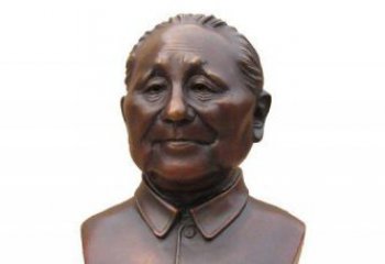 温州伟人铜雕邓小平胸像