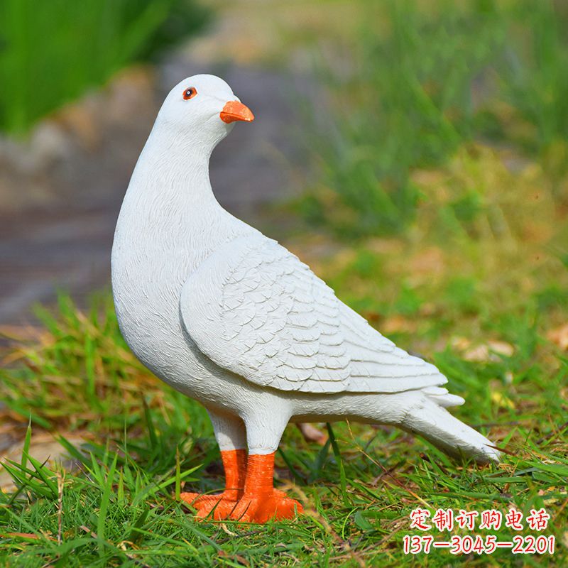 温州俄国和平鸽雕塑