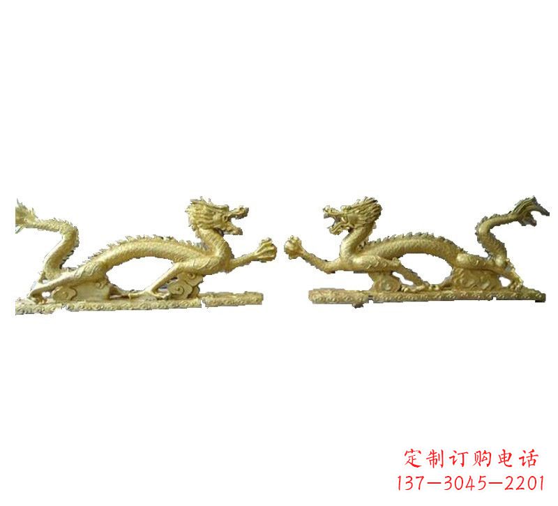 温州高品质铸铜龙雕塑