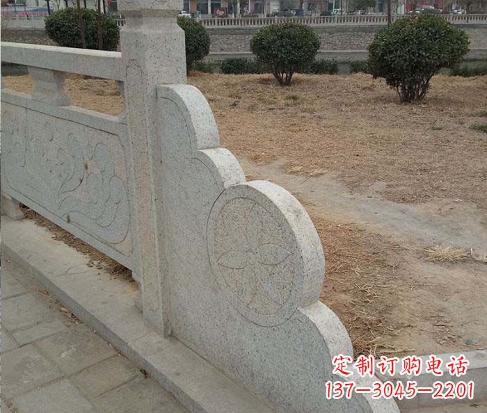 温州仿古护城河石雕栏板