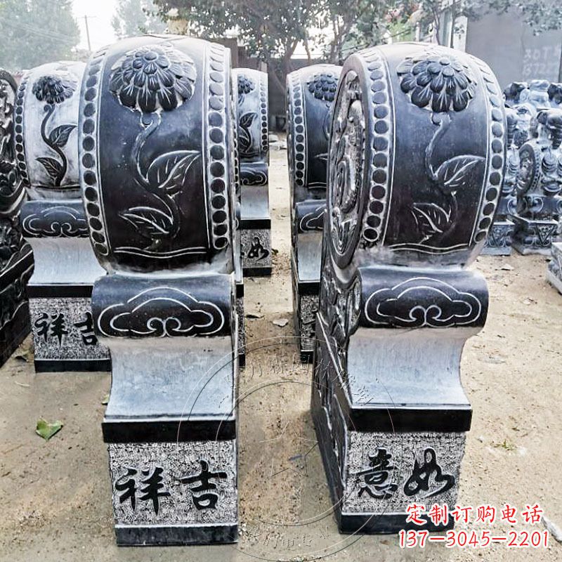 温州古典门墩雕塑