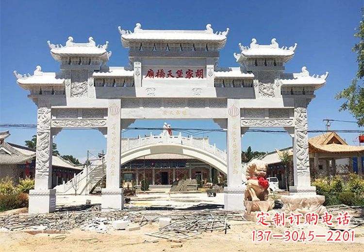 温州仿古石牌坊