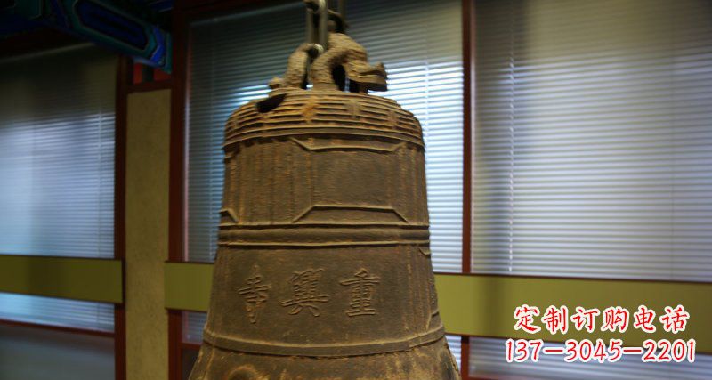 温州仿古铜钟寺庙铜雕