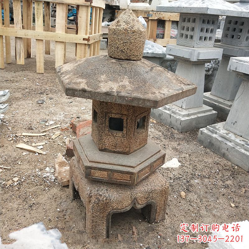 温州仿古做旧石灯笼