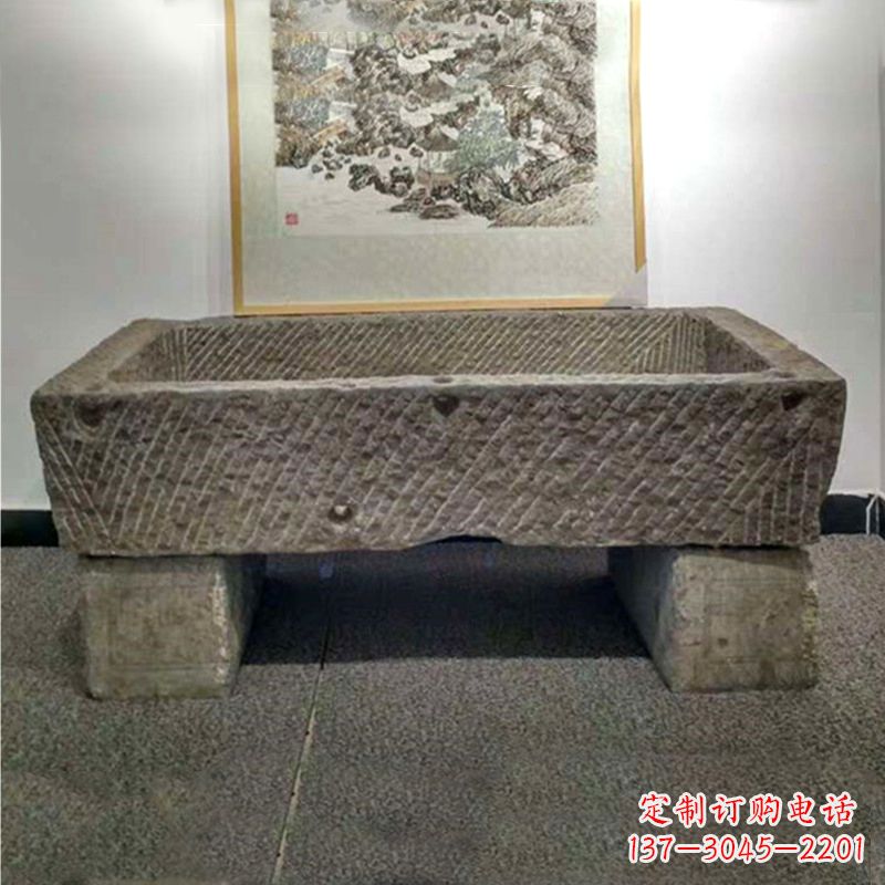 温州仿古做旧石雕石槽