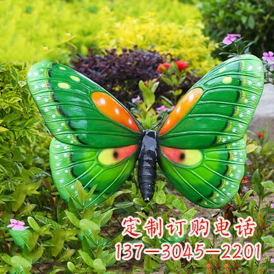 温州仿真蝴蝶_绿色款35x65x42