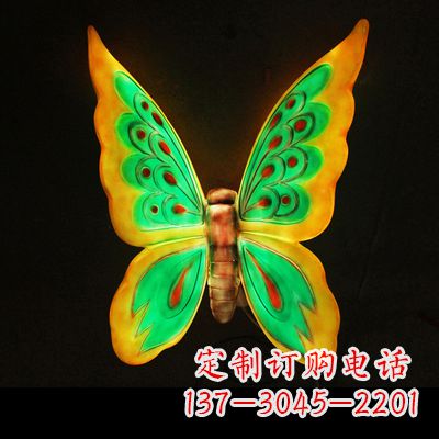 温州仿真蝴蝶_绿色发光款73x50x30