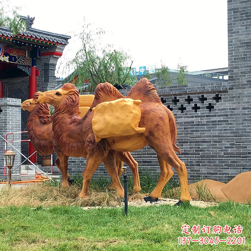 温州集萃精美的骆驼雕塑