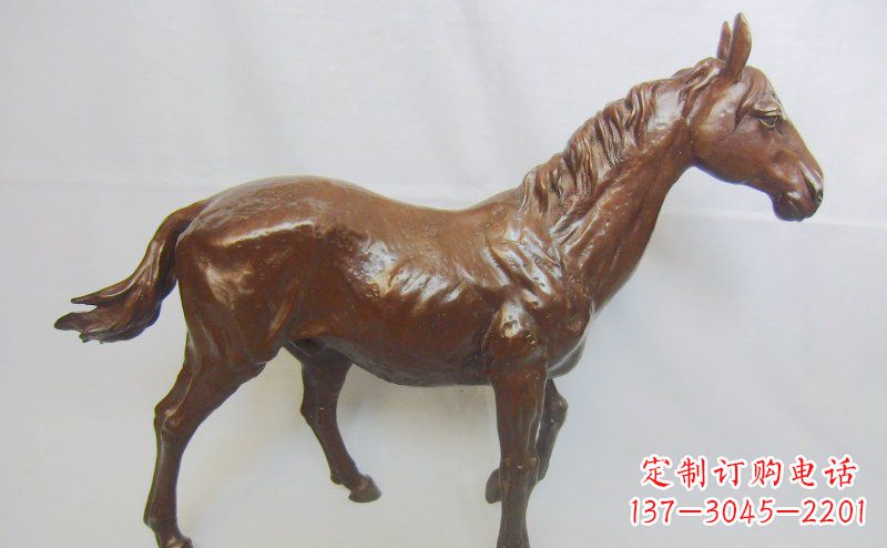 温州仿真马铸铜动物雕塑