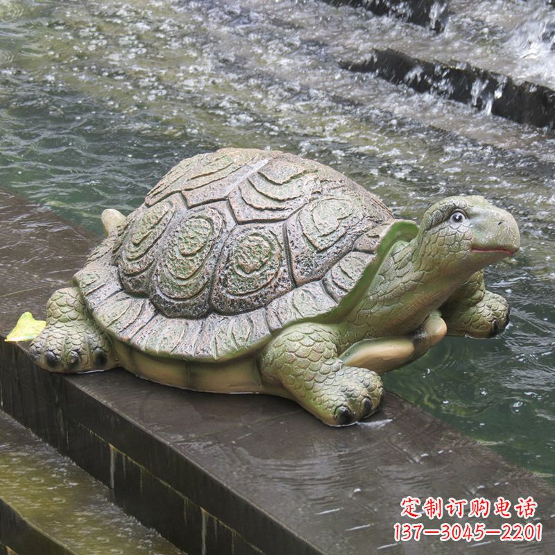 温州艺术精美 含蓄细腻的乌龟雕塑摆件