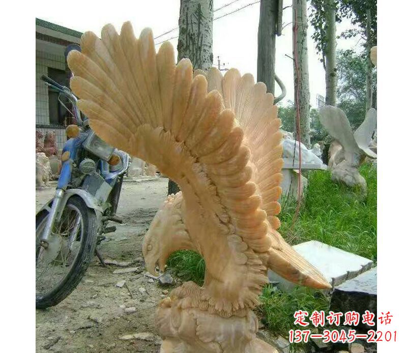 温州精美老鹰雕塑,让你的室内装饰更加完美