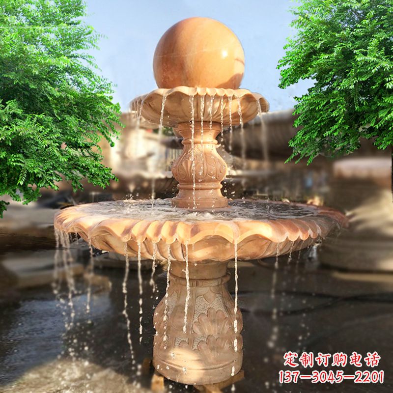 温州精致别致的风水球雕塑