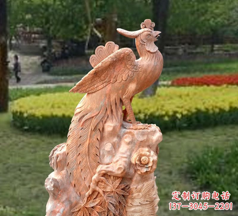 温州凤凰神鸟景观雕塑