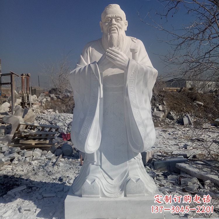 温州夫子庙青铜雕塑孔子雕像
