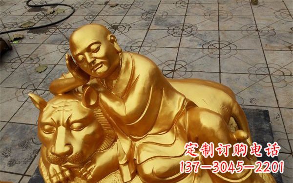温州伏虎罗汉铜雕,古典美学与艺术的完美结合