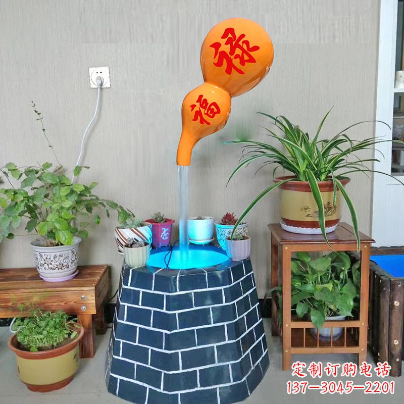 温州福禄葫芦艺术陶瓷雕塑