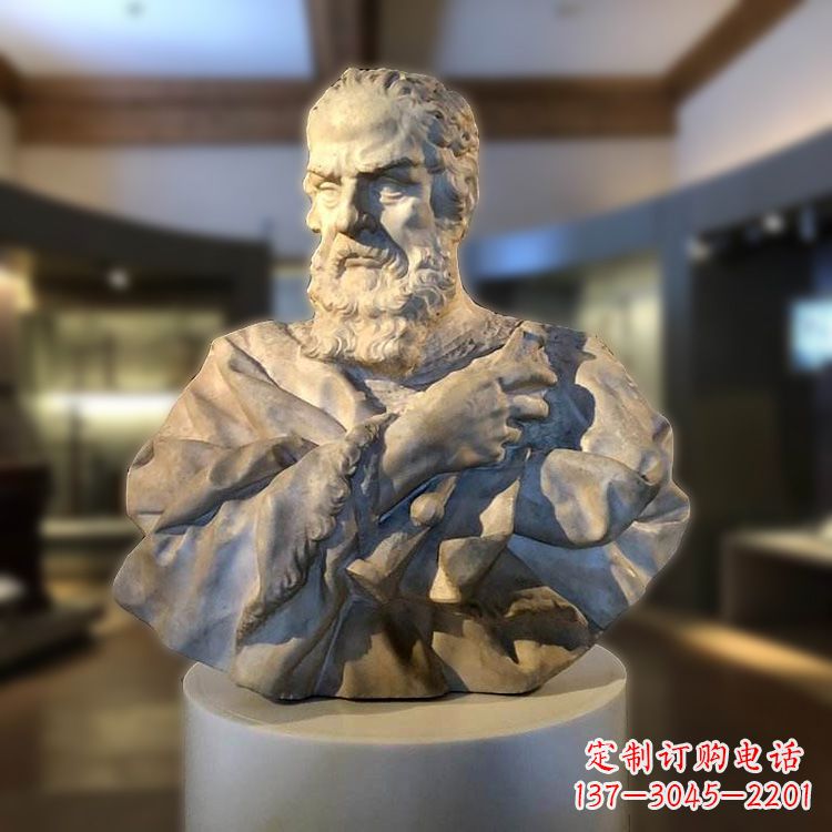 温州伽利略头像雕塑--精致定制