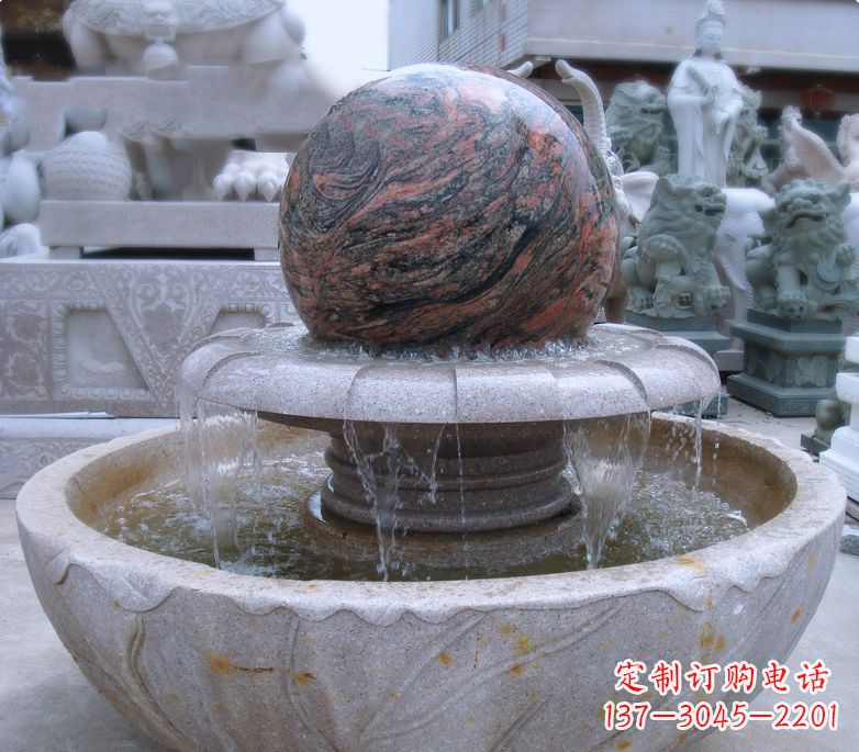温州时尚精致·水流喷泉雕塑