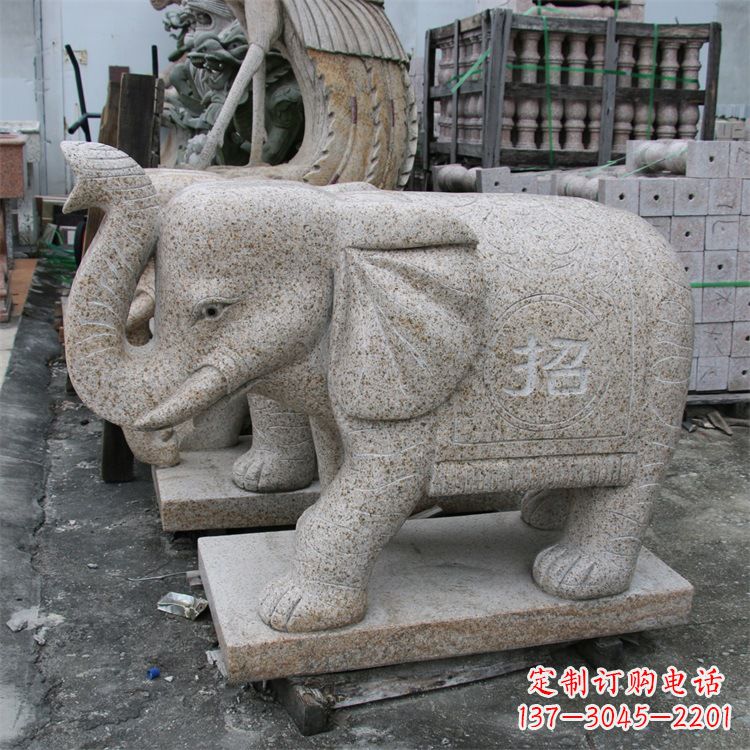 温州唯美大象雕塑
