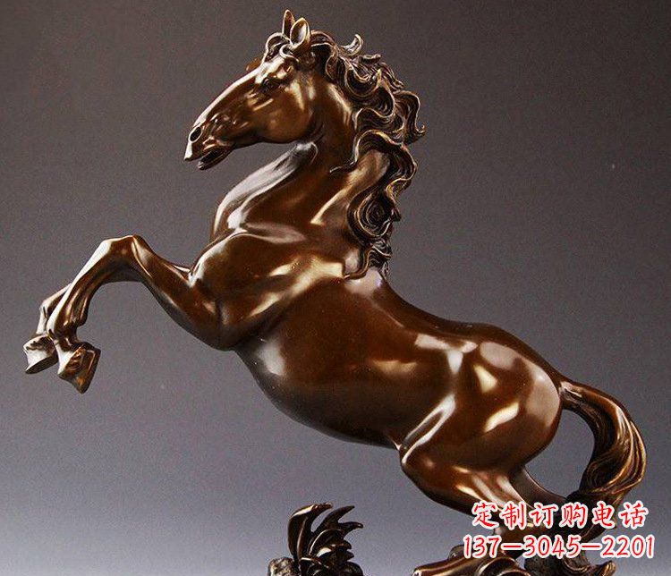 温州青铜马头雕塑
