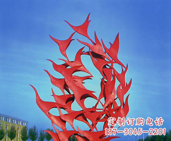 温州立体不锈钢大雁雕塑