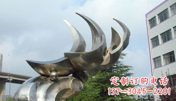 温州中领雕塑出品不锈钢海鸥雕塑