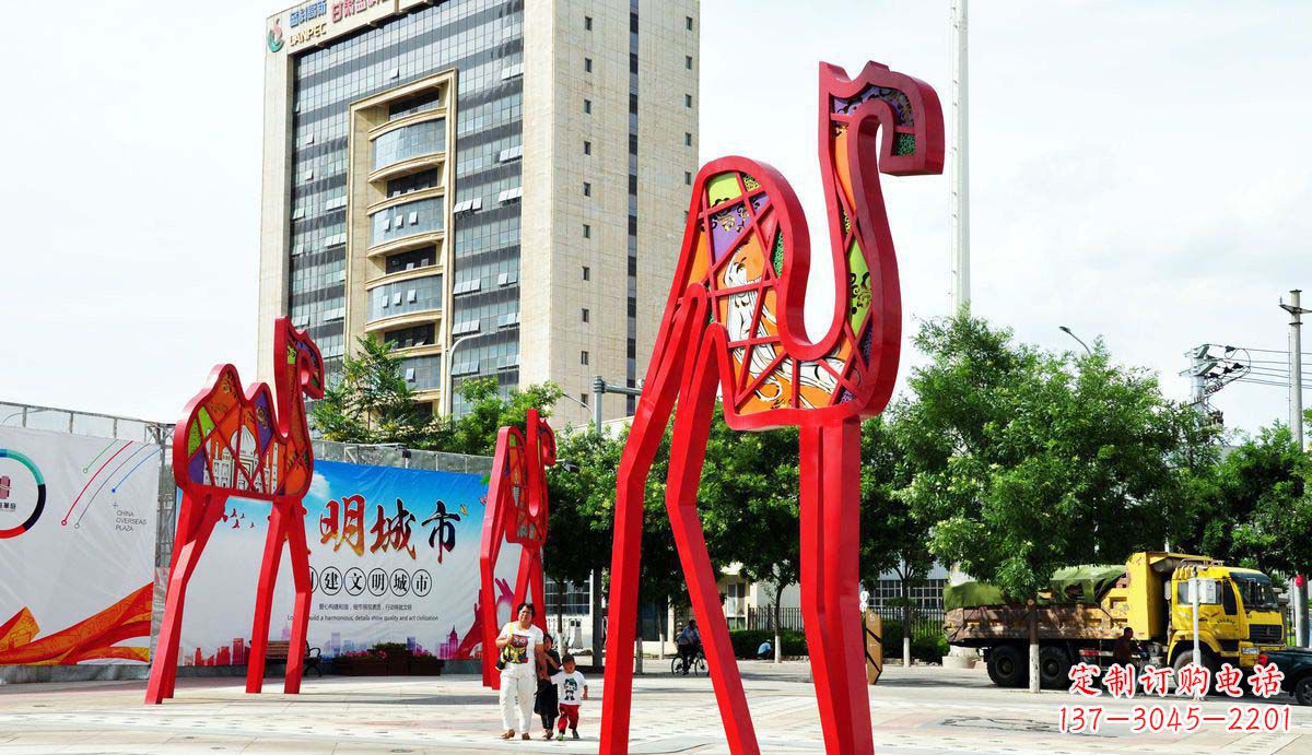 温州欣赏经典之美,拥有完美的高端骆驼雕塑