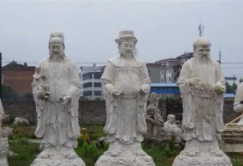 温州福禄寿神像石雕