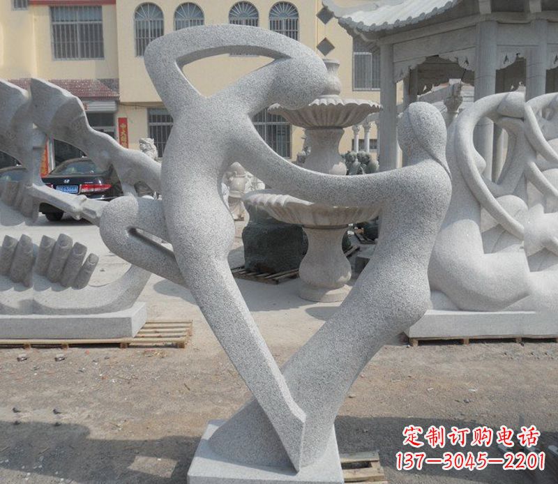 温州中领雕塑独具匠心的“浪漫幸福·情侣小品雕塑”