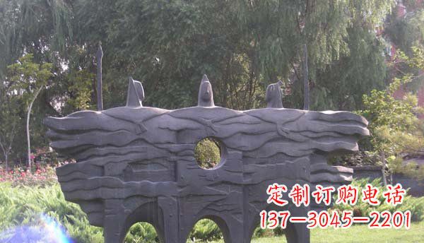 温州精美绝伦的战士铜雕