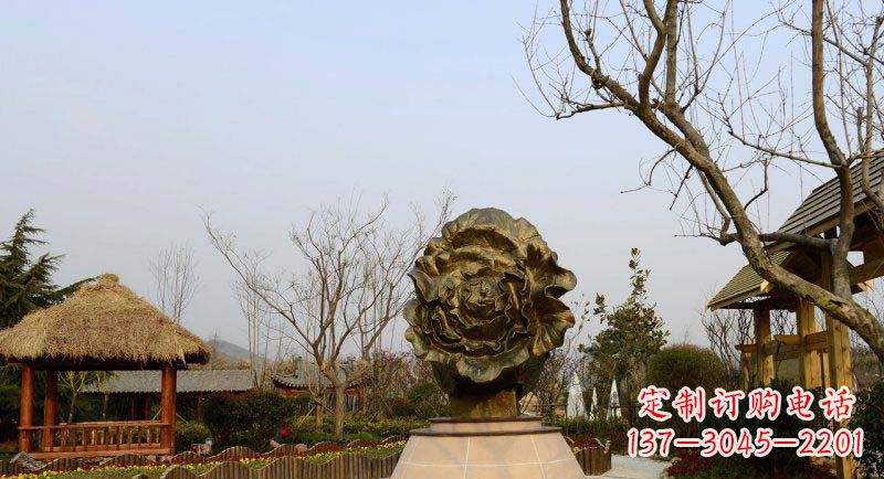 温州公园大白菜景观铜雕