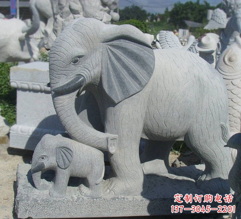 温州雕塑艺术大象雕塑