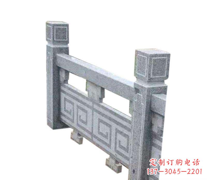 温州精美大理石护城河栏板雕塑