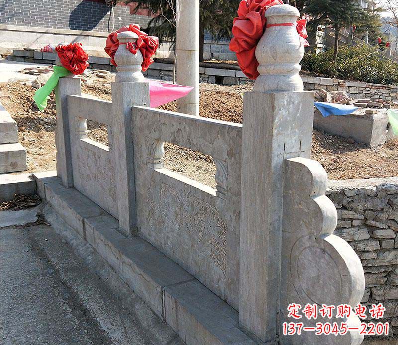 温州公园定制石栏板雕塑