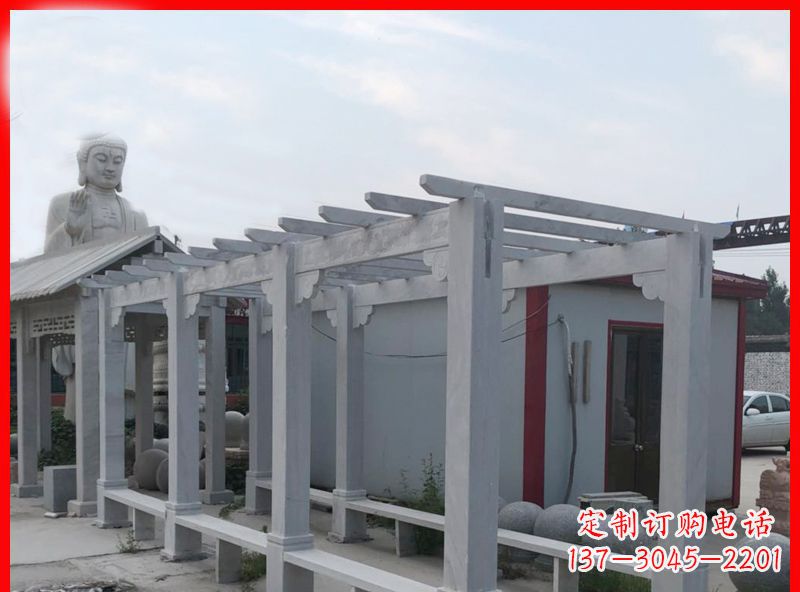温州 专业定制公园大理石石雕长廊