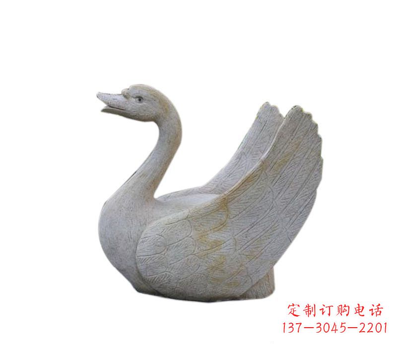 温州中领雕塑 | 天鹅石雕景观喷泉