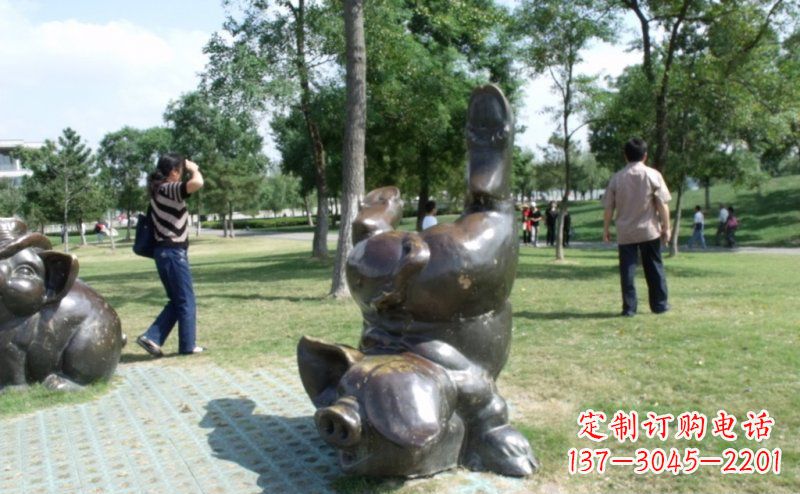 温州产品名称中领雕塑铜质动物雕塑
