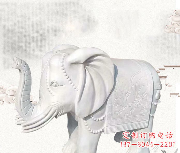 温州大象雕塑——十分优雅的艺术品