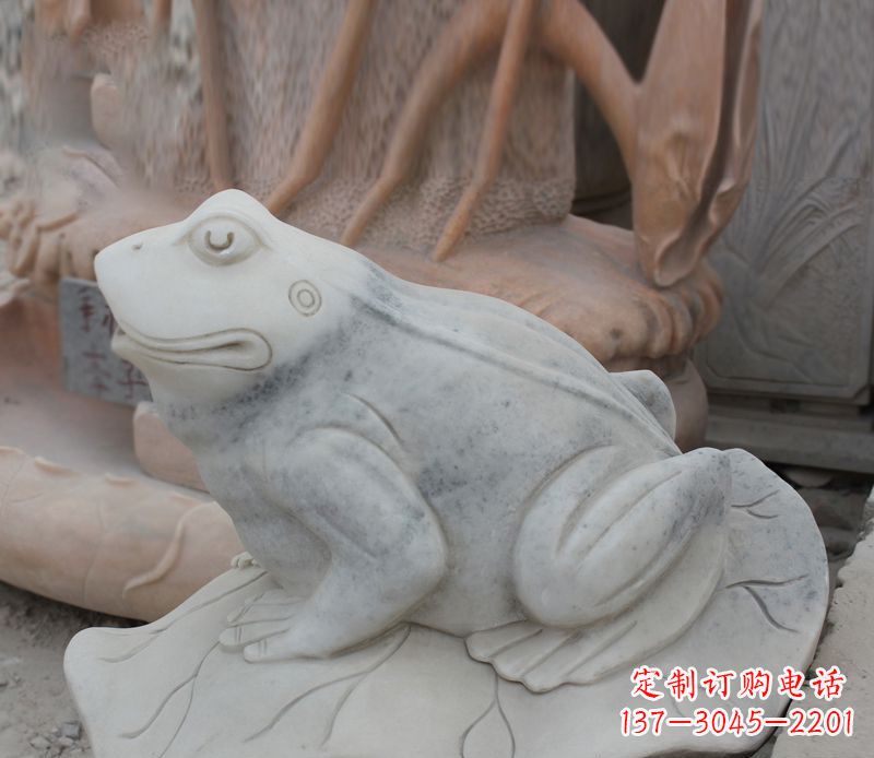 温州公园动物青蛙景观石雕