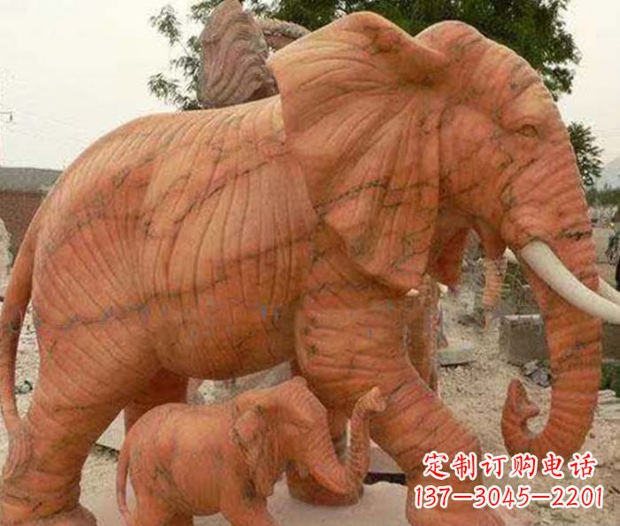 温州精美石雕动物雕塑