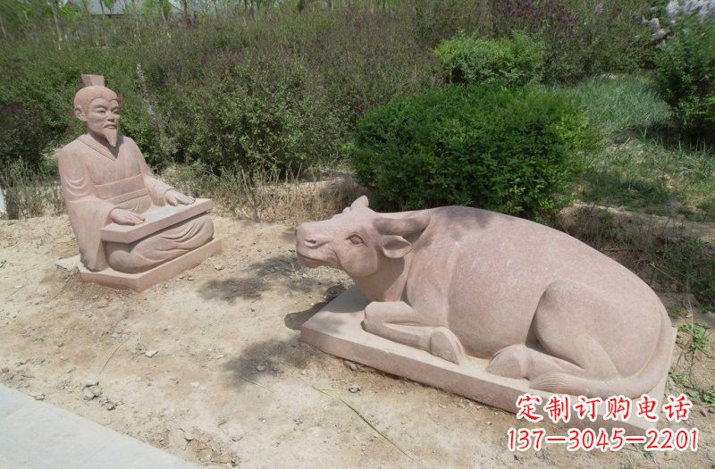 温州浪漫情怀牛雕塑