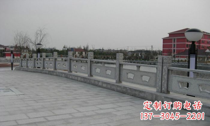 温州公园仿古石栏板 (2)