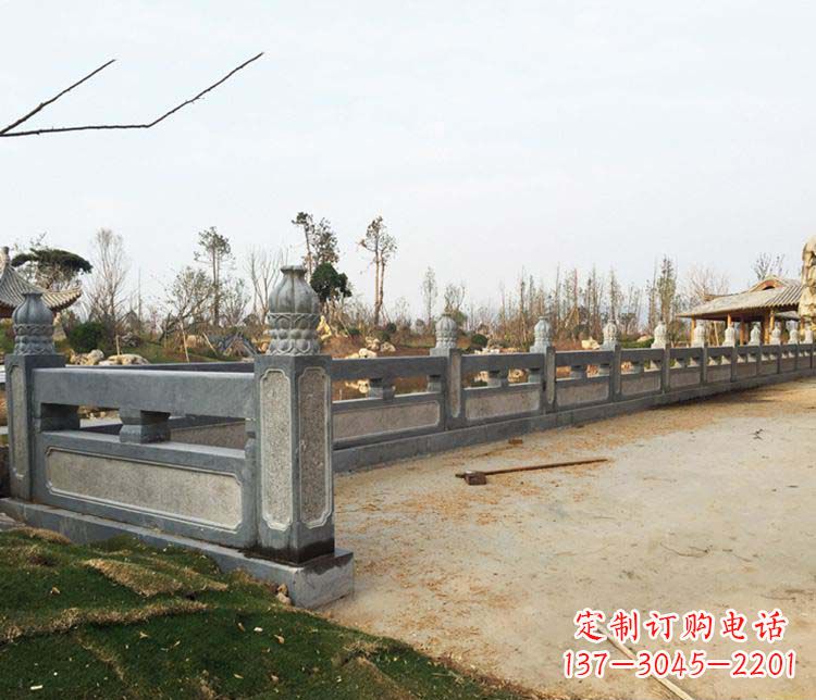 温州公园仿古石栏板景观石雕