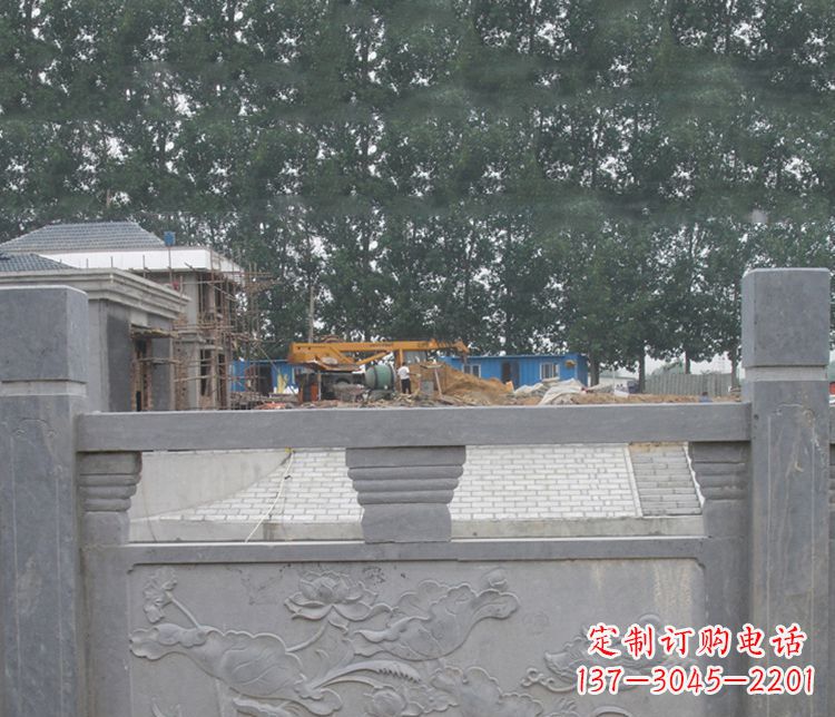 温州公园仿古石栏板景观石雕 (9)