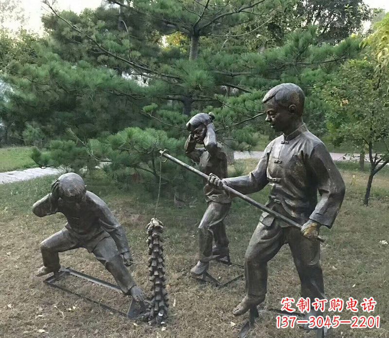 温州珍贵的童年回忆——儿童铜雕