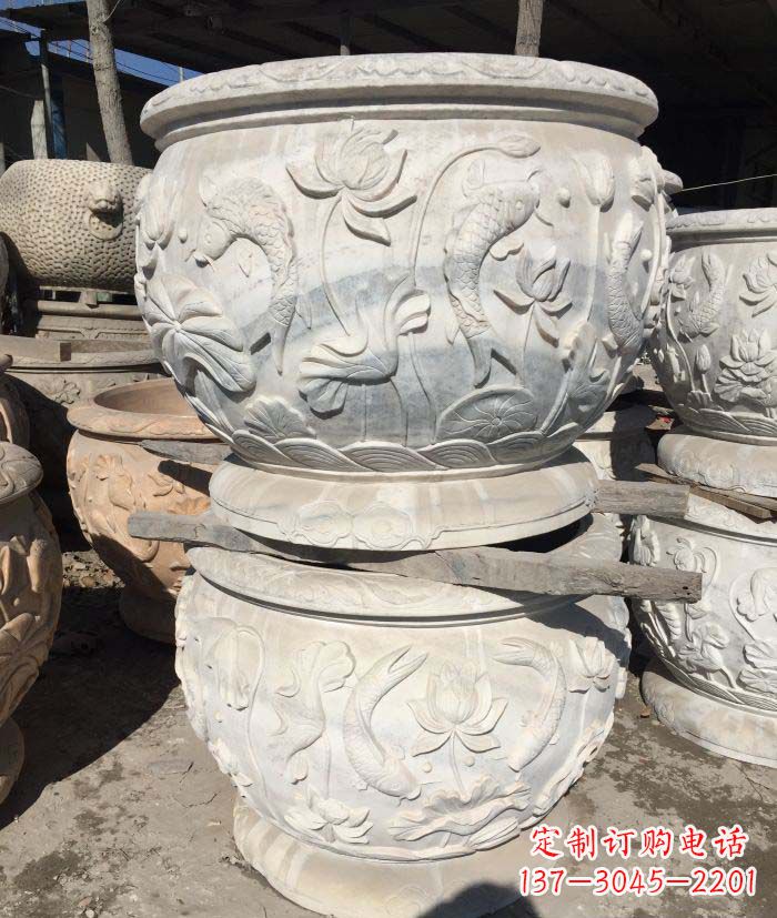 温州精美荷花雕塑 彰显优雅之美