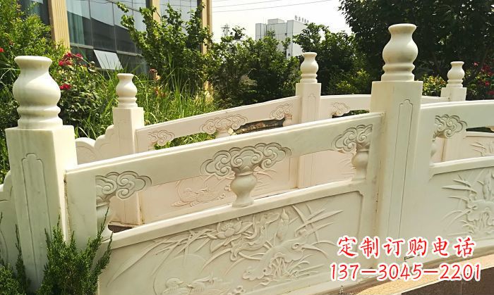 温州公园汉白玉石拱桥 (3)
