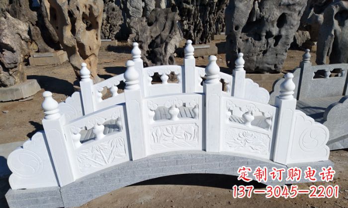 温州公园汉白玉石拱桥 (6)