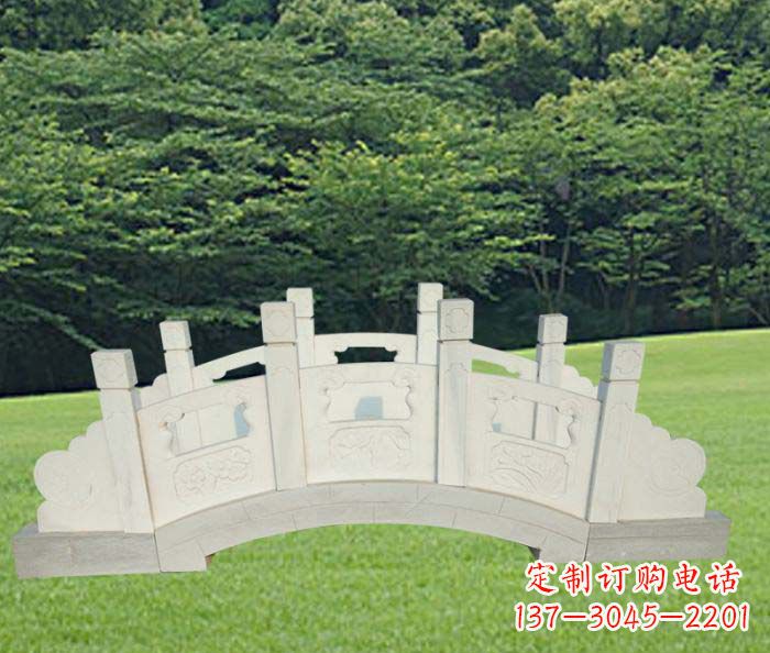 温州公园汉白玉石拱桥